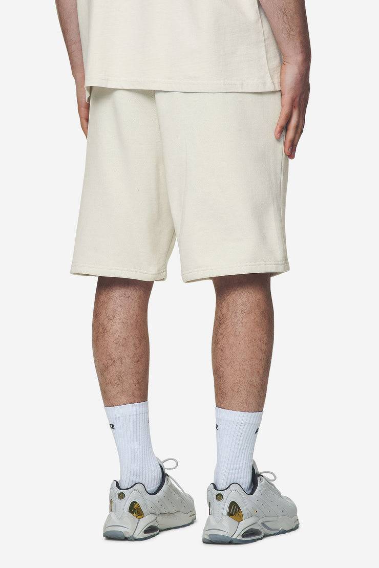 Pegador Logo Heavy Sweat Shorts Washed Salty Cream Black Gum Jubiläumsangebot