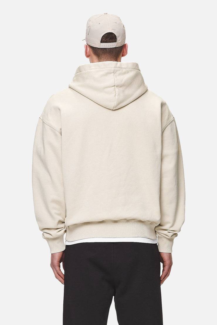 Pegador Logo Oversized Hoodie Washed Desert Sand Black Gum Zeitlich begrenztes Angebot