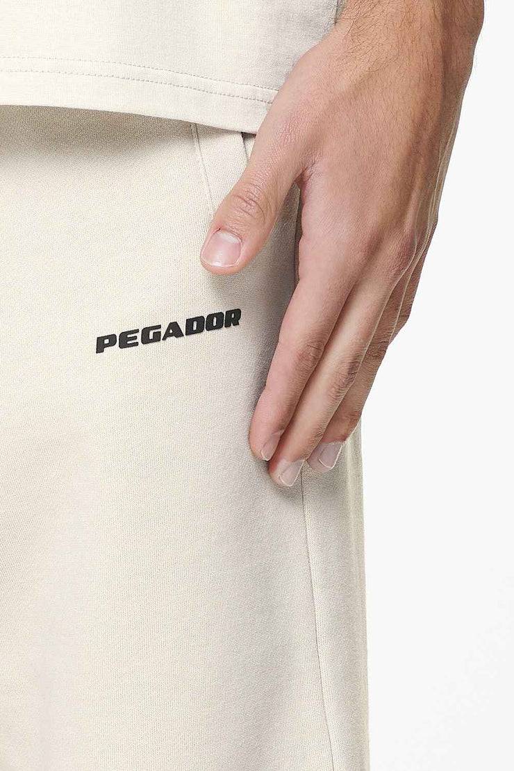 Pegador Logo Heavy Sweat Jogger Washed Dust Cream Gum Sonderangebote