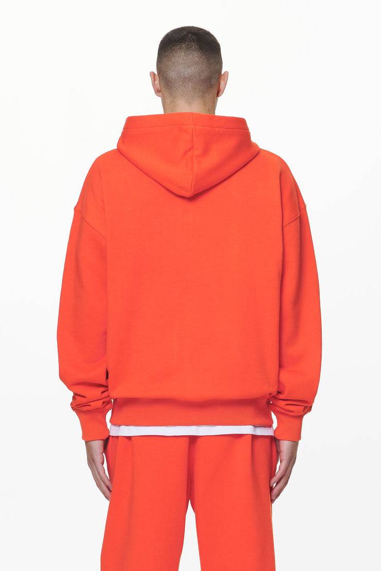 Pegador Logo Oversized Sweat Jacket Washed Signal Red Gum VIP-Rabatte