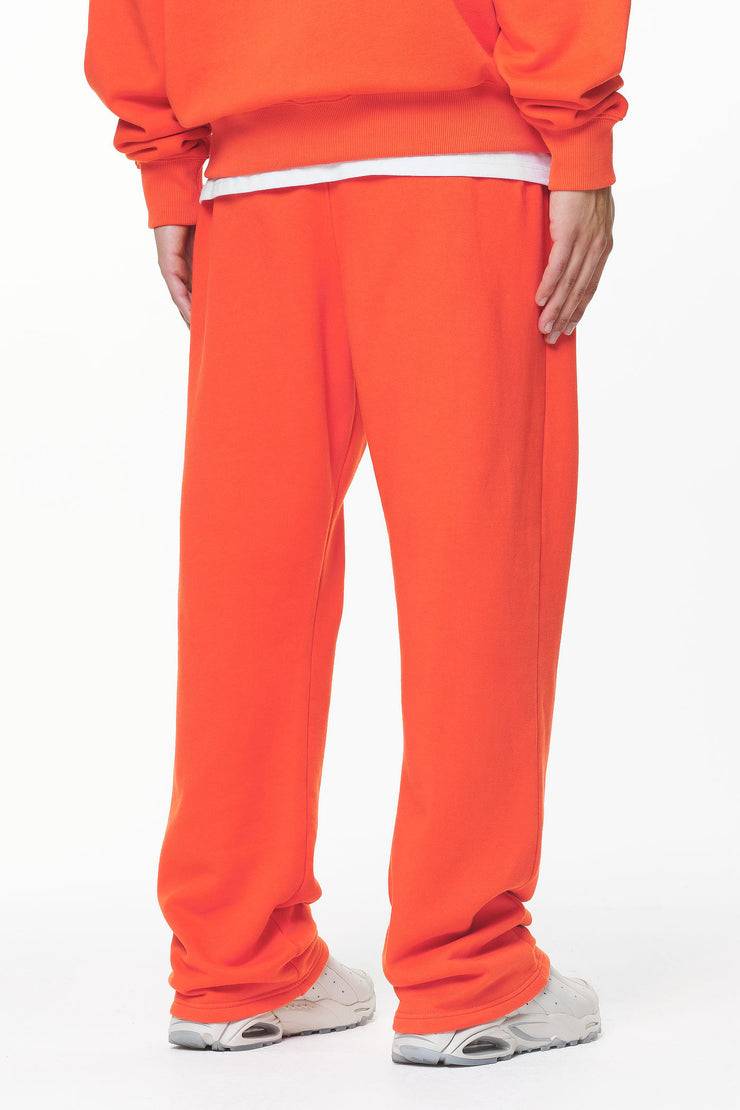 Pegador Logo Wide Sweat Pants Washed Signal Red Gum Tiefpreis