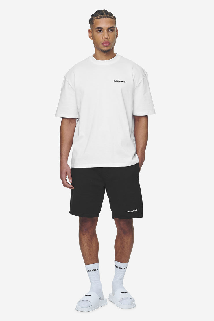 Pegador Logo Oversized Tee White Black Gum Wochenangebot