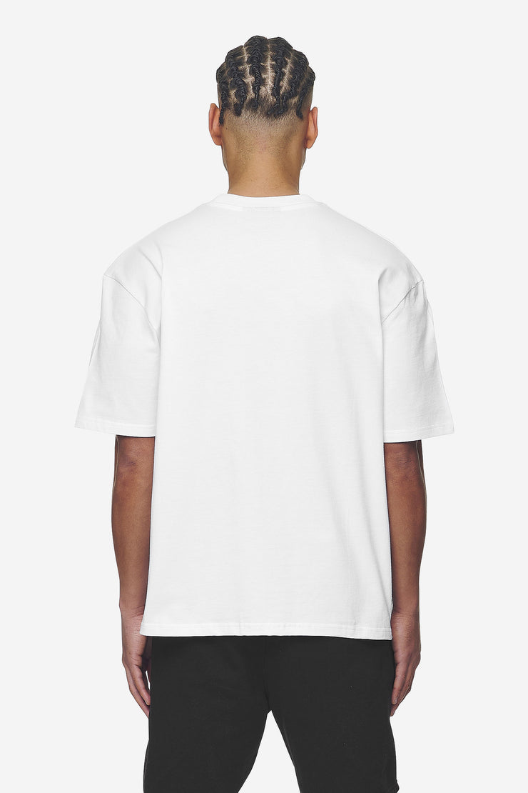 Pegador Logo Oversized Tee White Black Gum Wochenangebot