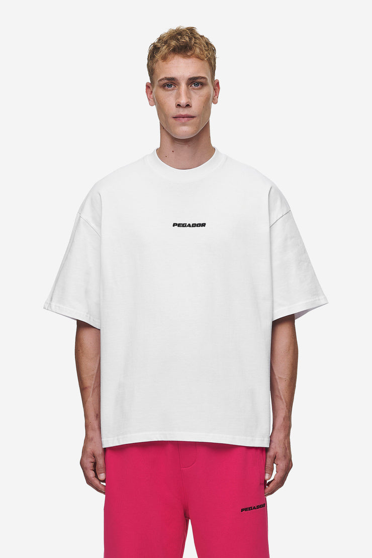 Pegador Logo Boxy Tee White Letzte 3 Tage
