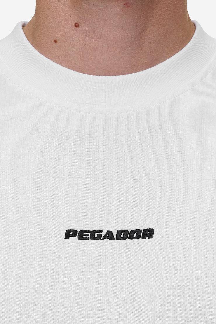 Pegador Logo Boxy Tee White Letzte 3 Tage