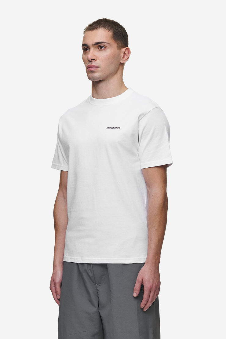 Pegador Bane Slim Tee White Neueste Stile