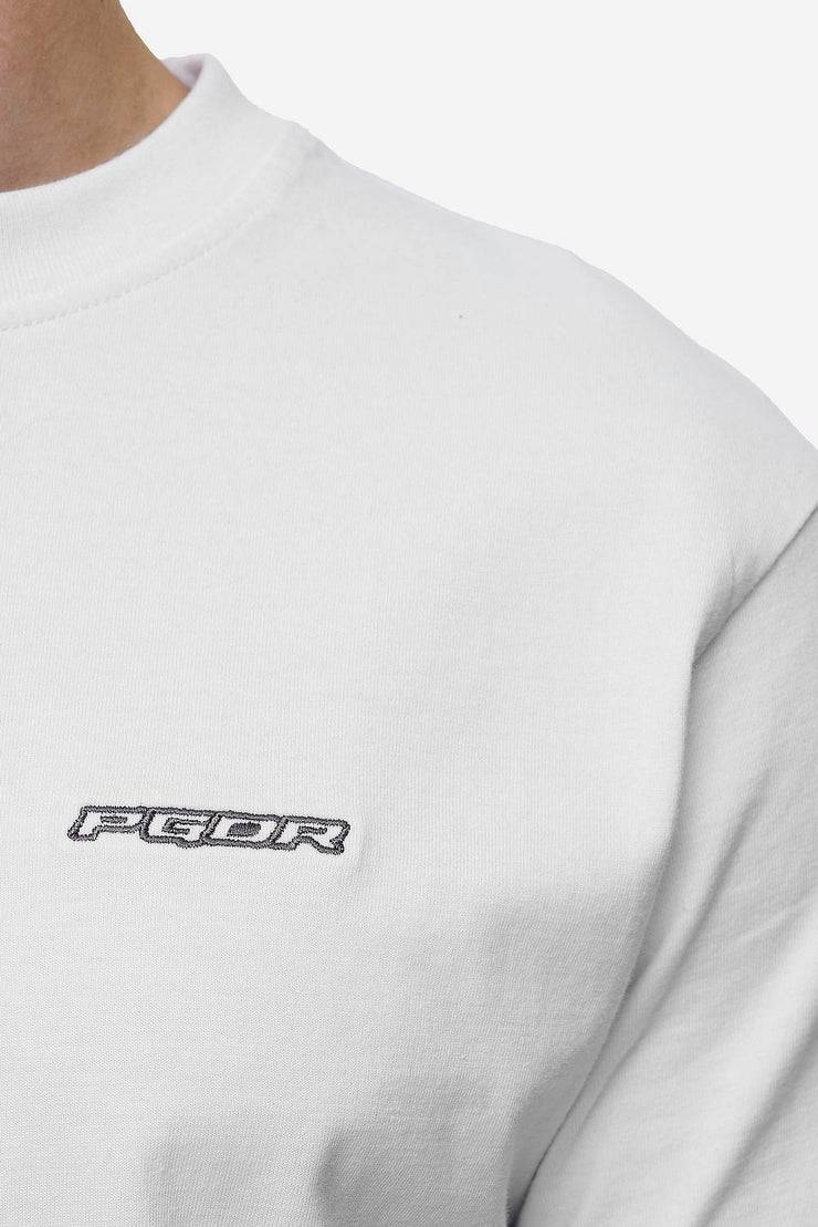 Pegador Bane Slim Tee White Neueste Stile
