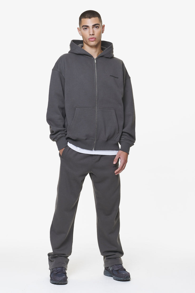 Pegador Logo Oversized Sweat Jacket Washed Volcano Grey Gum Zeitbegrenzte Promotion