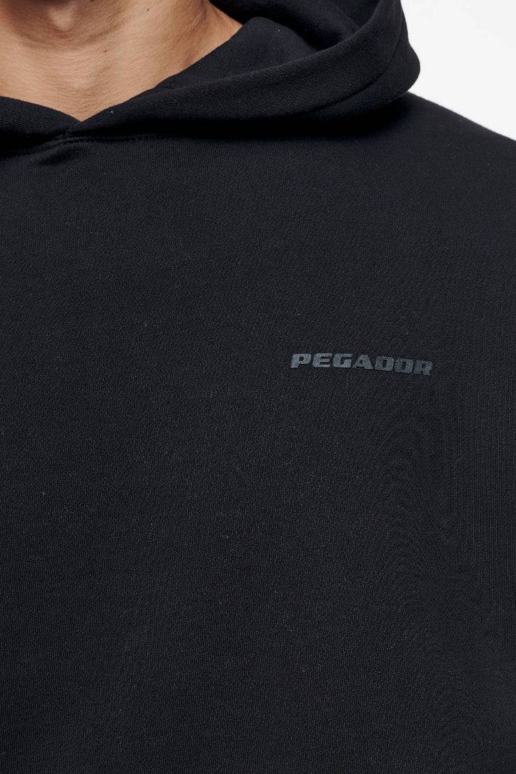 Pegador Logo Oversized Hoodie Black Gum Bis zu 65% Rabatt