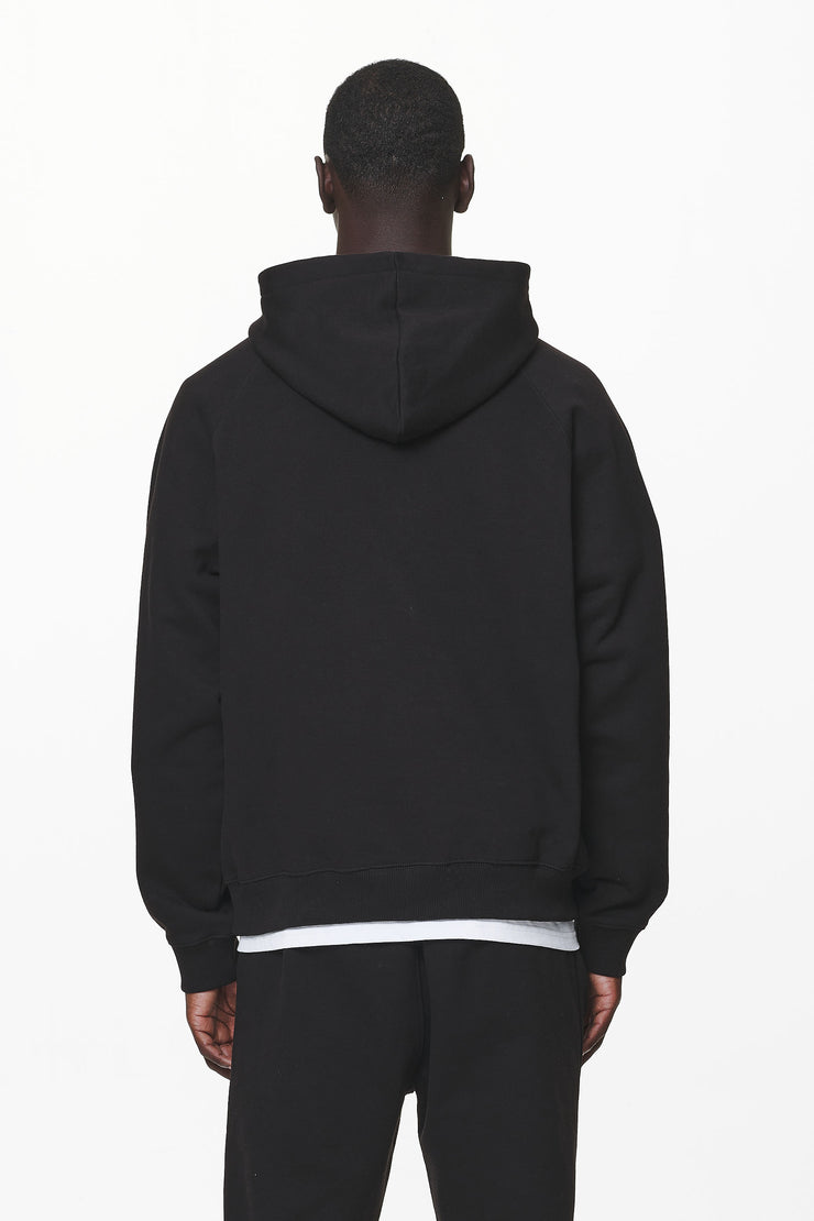 Pegador Logo Oversized Halfzip Hoodie Black Gum Nur für heute