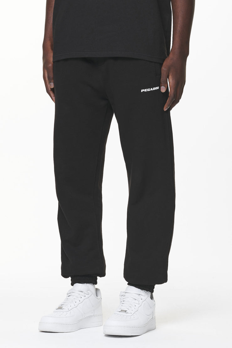 Pegador Logo Heavy Sweat Jogger Black Gum Discount Store für neue Produkte