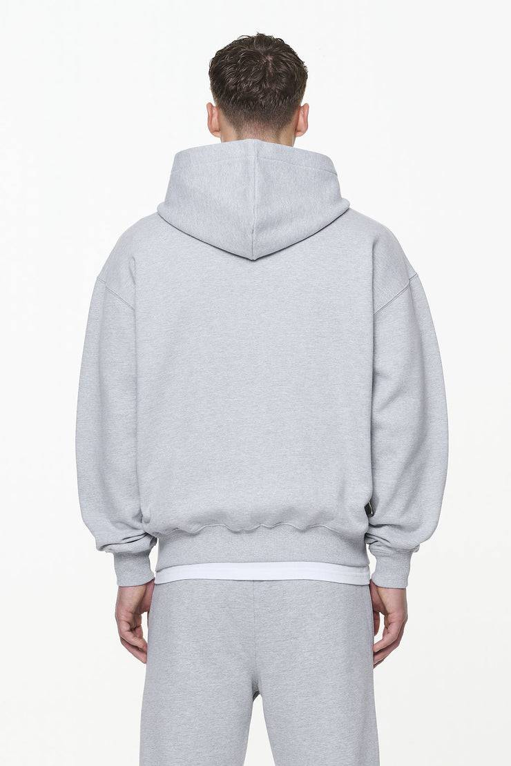 Pegador Logo Oversized Sweat Jacket Grey Melange Super Rabatt