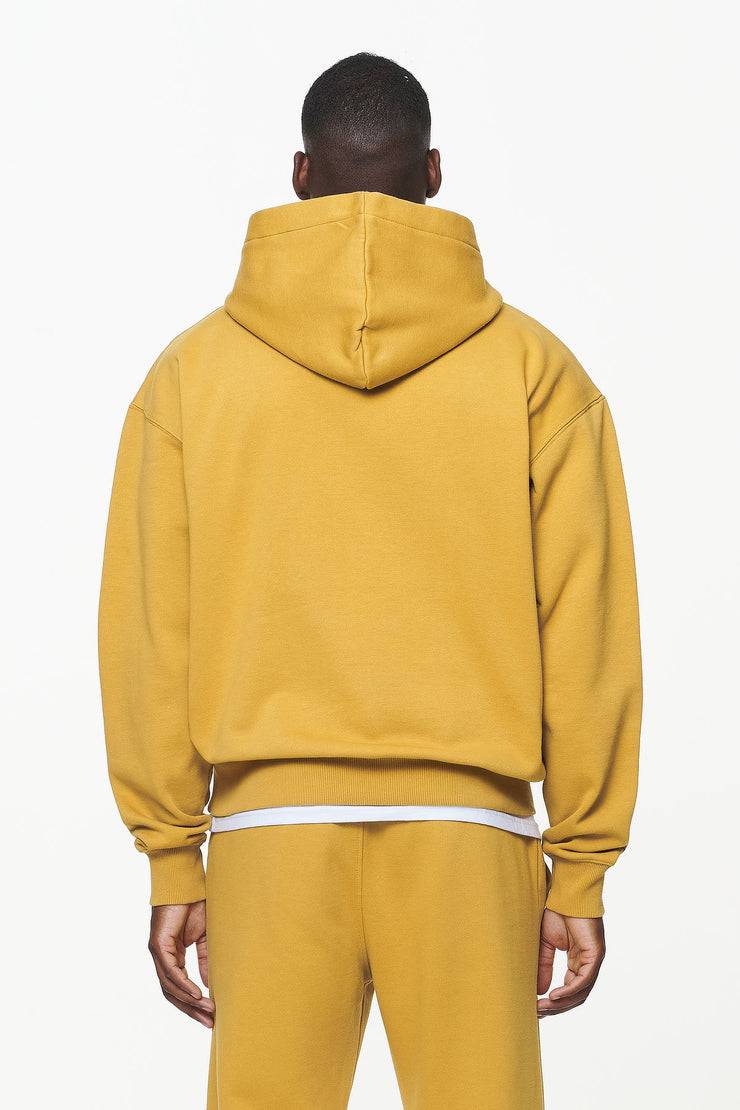 Pegador Logo Oversized Hoodie Vintage Washed Mustard Kostenloser Versand international