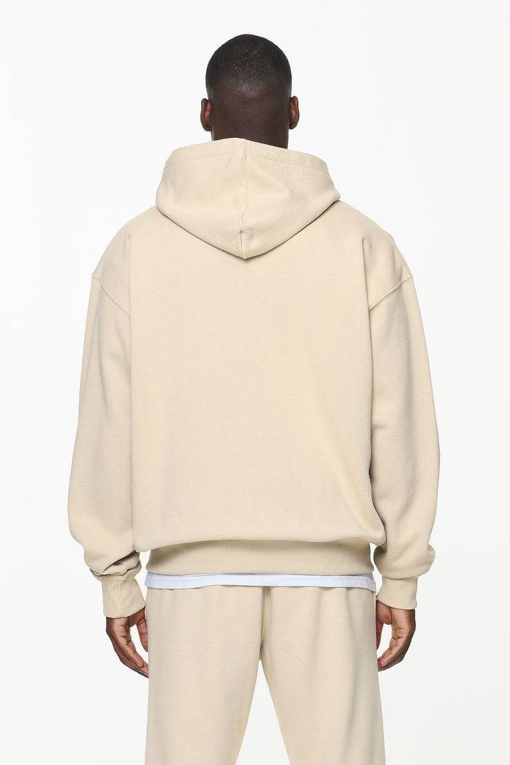 Pegador Logo Oversized Sweat Jacket Vintage Washed Kingdom Beige Speichern exportieren