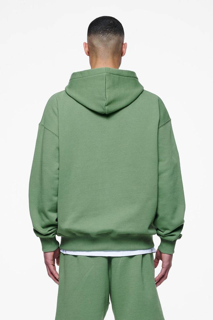 Pegador Logo Oversized Sweat Jacket Vintage Washed Cypress Green Gum zollfrei