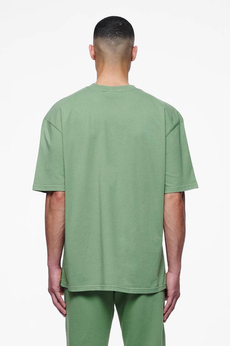 Pegador Logo Oversized Tee Vintage Washed Cypress Green Gum 50% Rabatt für begrenzte Zeit