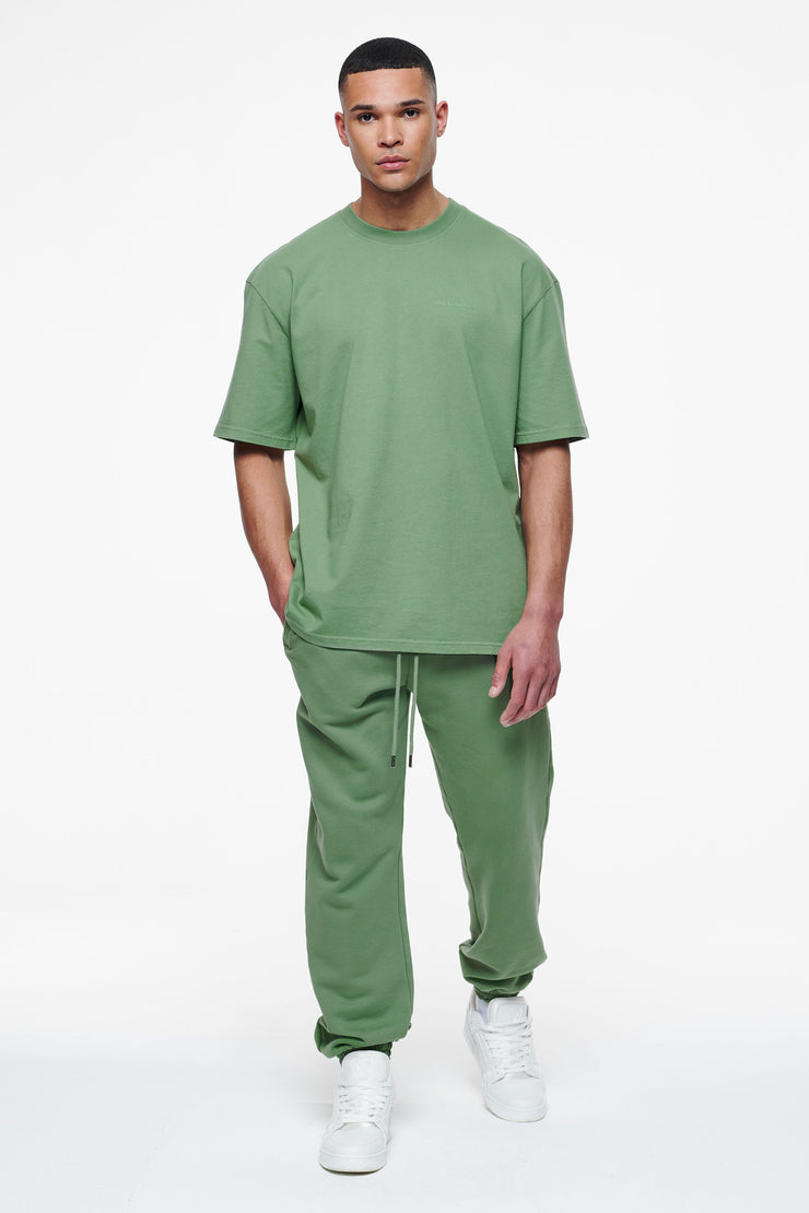 Pegador Logo Heavy Sweat Jogger Vintage Washed Cypress Green Gum Rabatte dieses Monats
