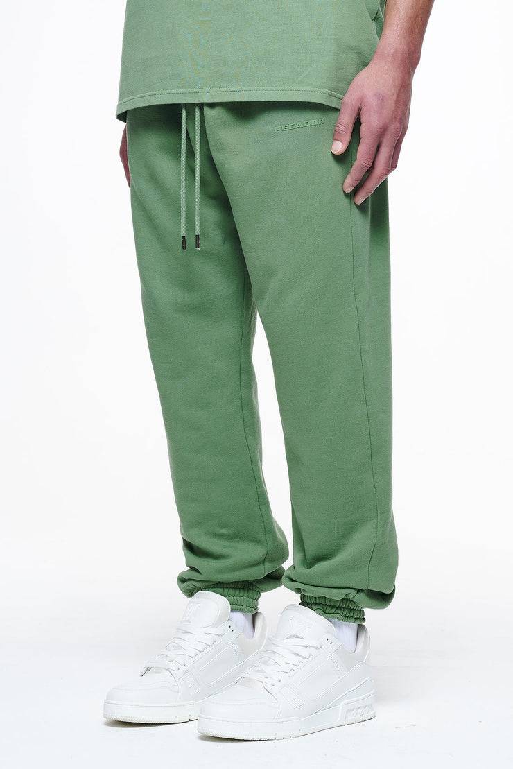 Pegador Logo Heavy Sweat Jogger Vintage Washed Cypress Green Gum Rabatte dieses Monats