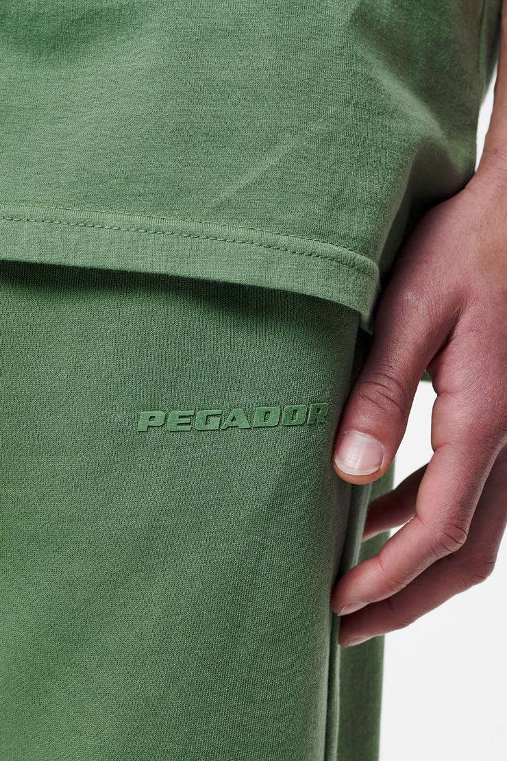Pegador Logo Heavy Sweat Jogger Vintage Washed Cypress Green Gum Rabatte dieses Monats