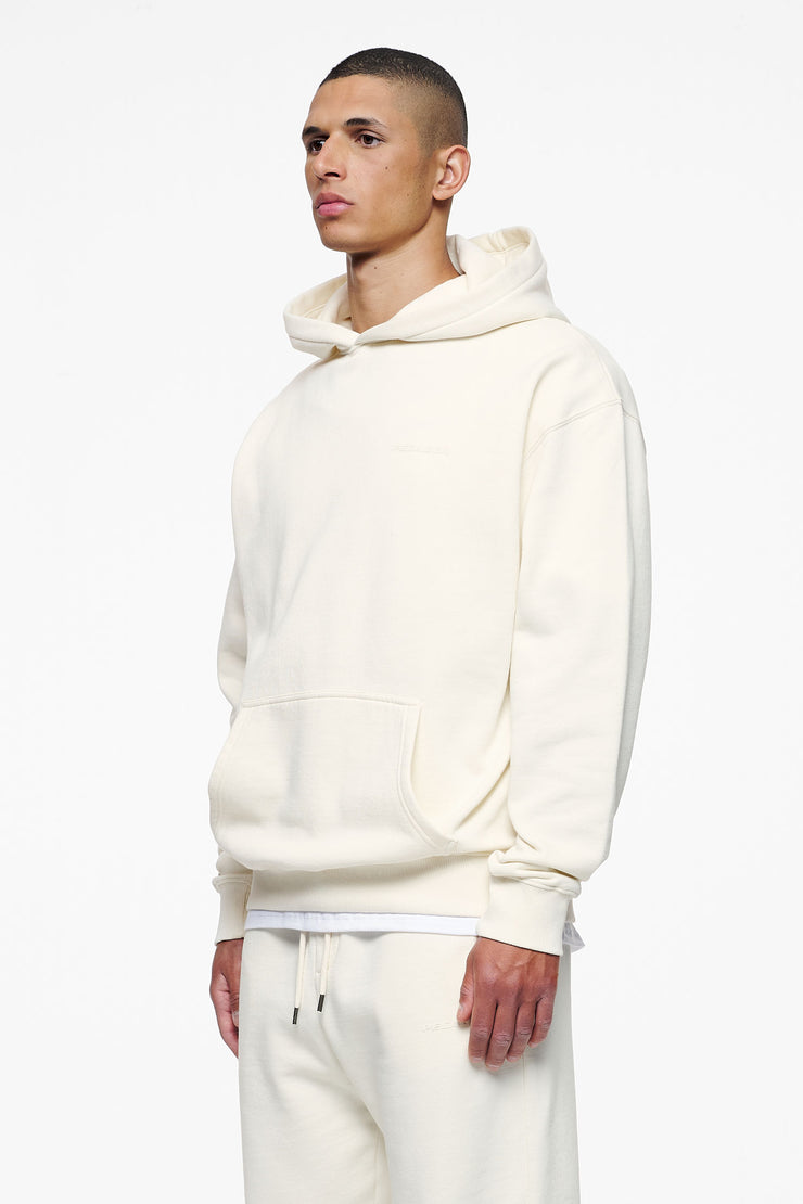 Pegador Logo Oversized Hoodie Vintage Washed Unbleached Gum 2025