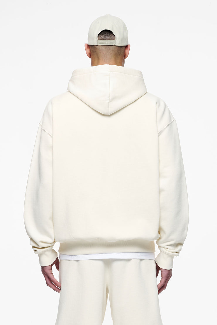 Pegador Logo Oversized Sweat Jacket Vintage Washed Unbleached Gum Online