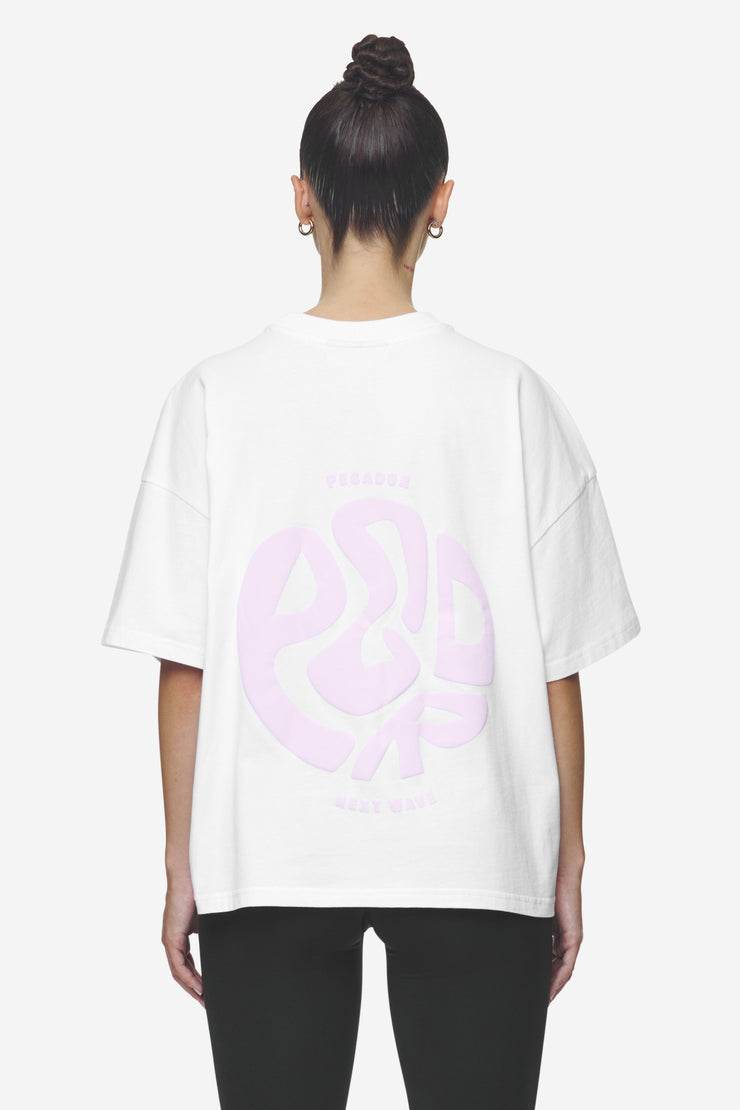 Pegador Gabi Heavy Oversized Tee White Verkauf