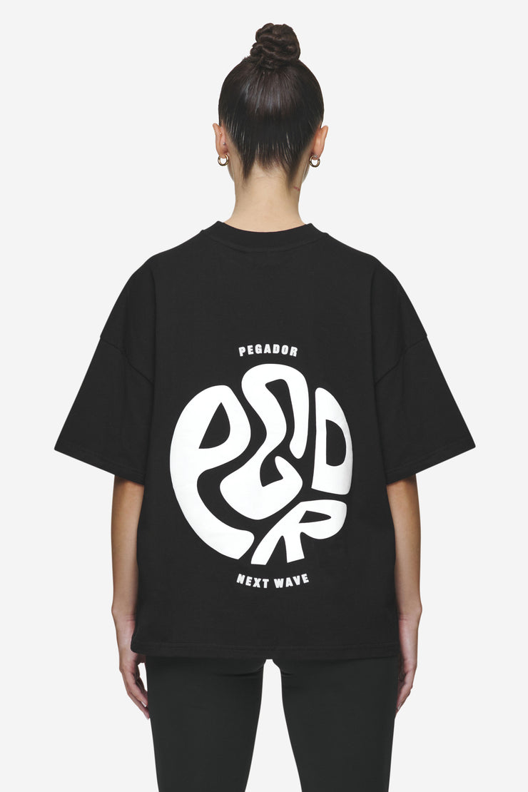 Pegador Gabi Heavy Oversized Tee Black Angebote