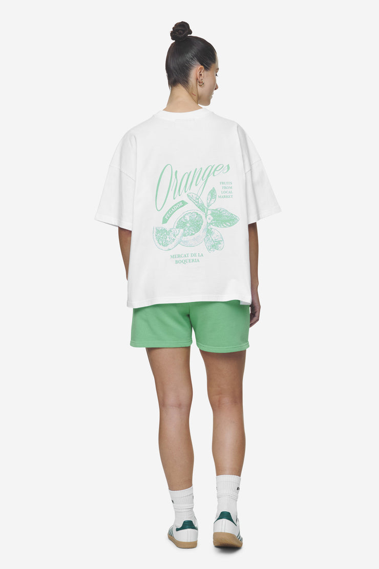 Pegador Tia Heavy Oversized Tee White Hotsell