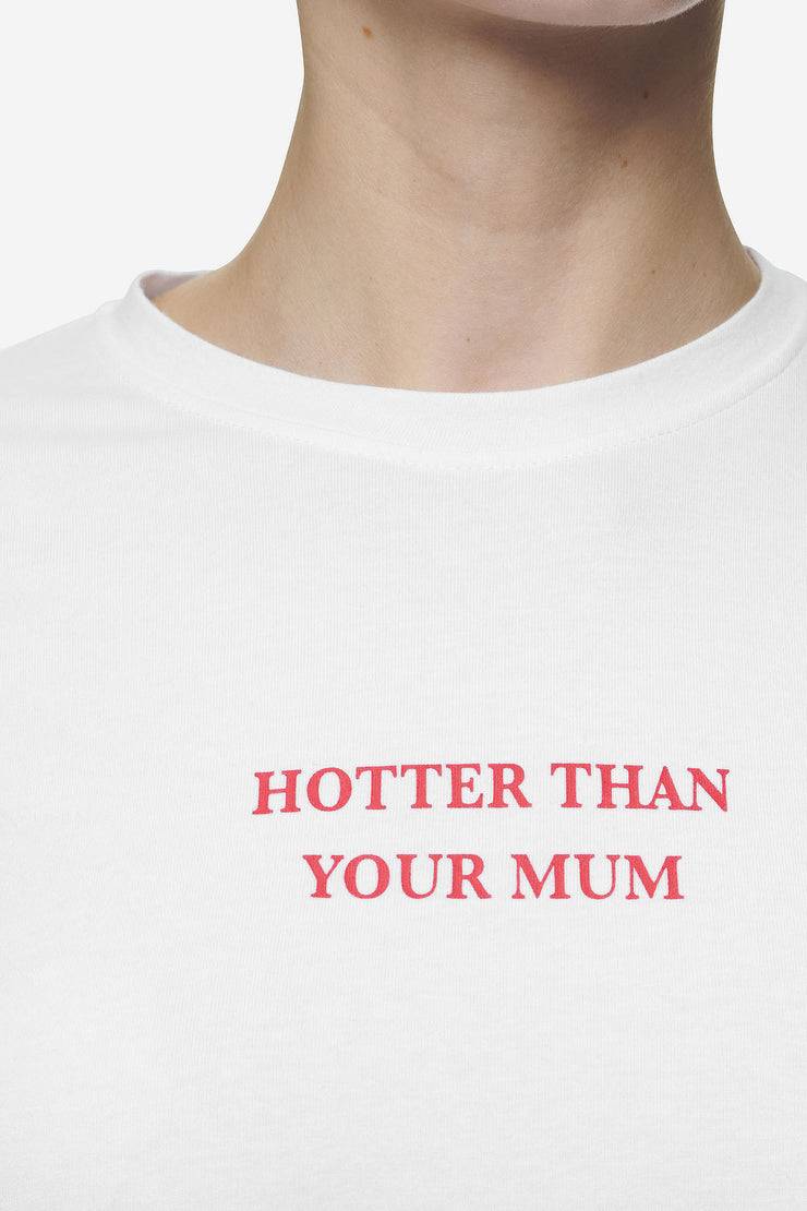 Pegador Reyna Cropped Baby Tee White im Angebot