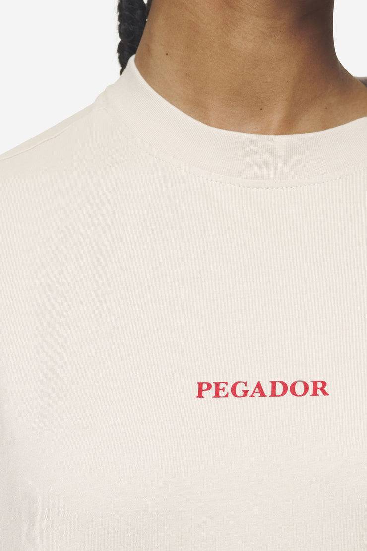 Pegador Reyna Heavy Oversized Tee Washed Coast Sand Schlussverkauf
