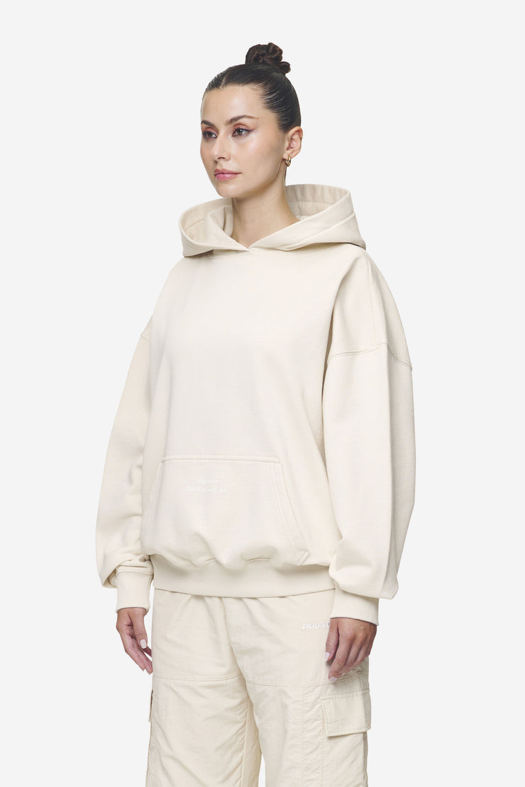 Pegador Yebra Oversized Hoodie Washed Coast Sand Fabrikverkauf