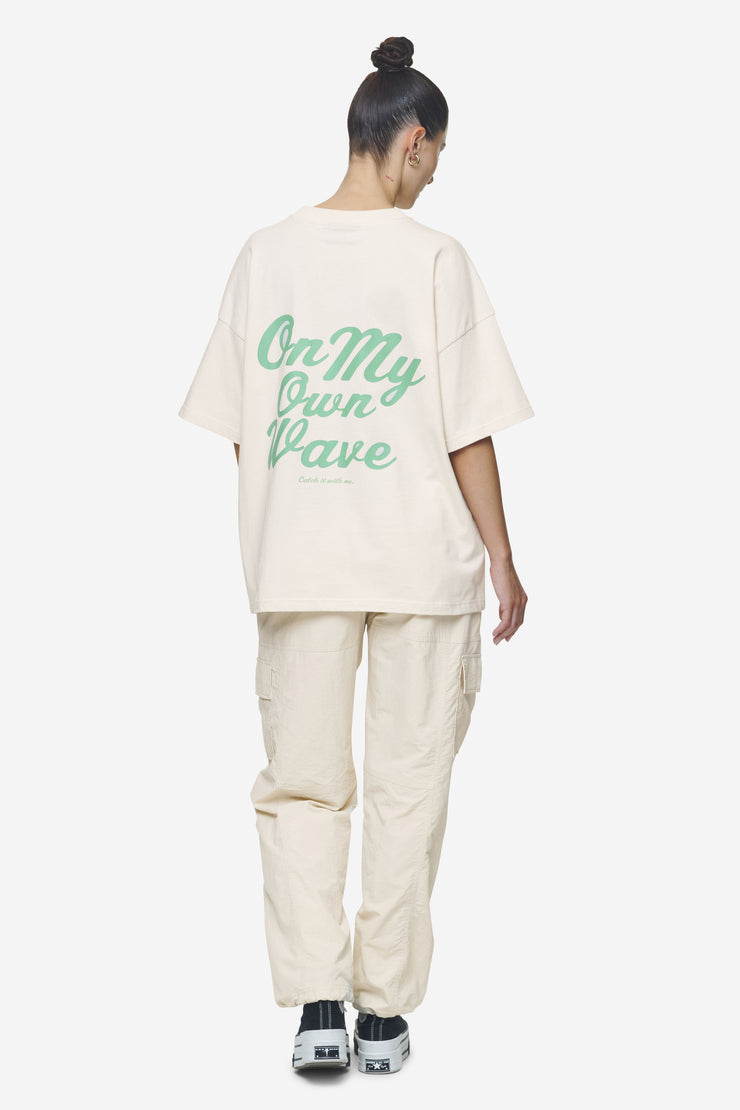 Pegador Yebra Heavy Oversized Tee Washed Coast Sand Blitzverkäufe