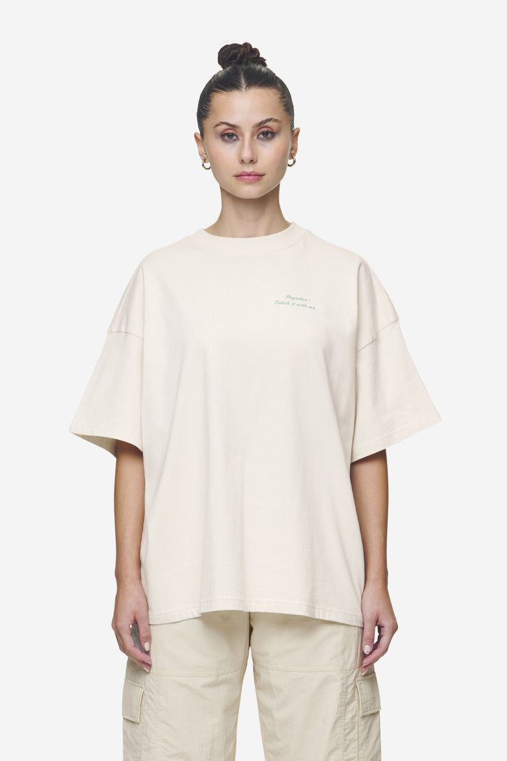 Pegador Yebra Heavy Oversized Tee Washed Coast Sand Blitzverkäufe