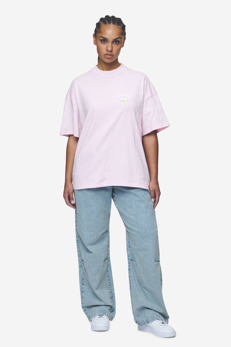 Pegador Lucia Heavy Oversized Tee Washed Bubblegum Kostenloser Versand