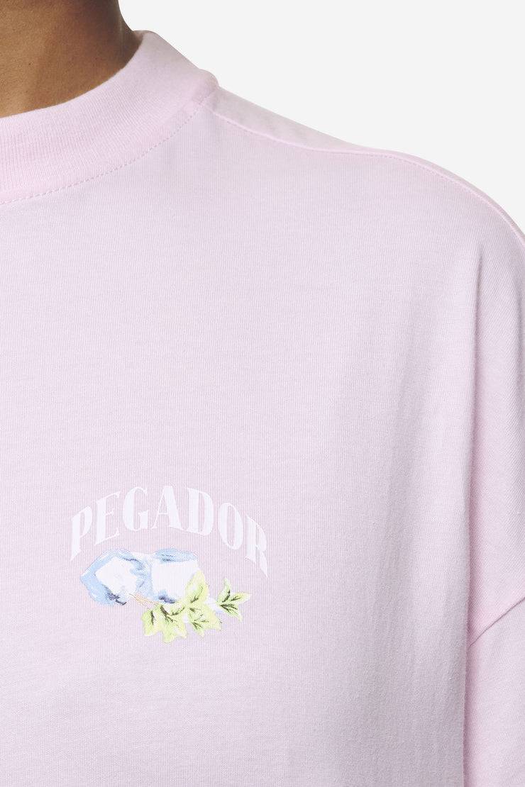 Pegador Lucia Heavy Oversized Tee Washed Bubblegum Kostenloser Versand