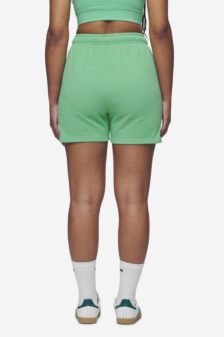 Pegador Sully High Waisted Shorts Washed Peppermint Green White Gum Online Shopping