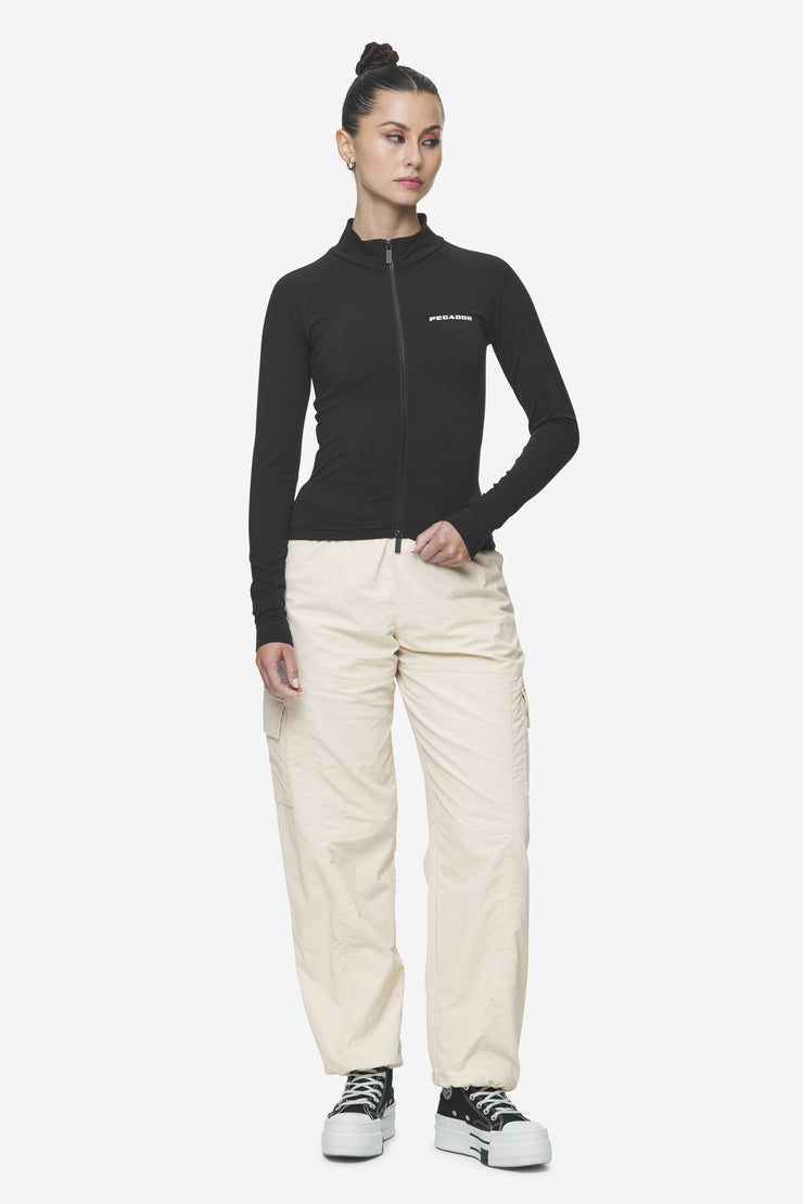 Pegador Maria Zip Longsleeve Black Heißer Verkauf