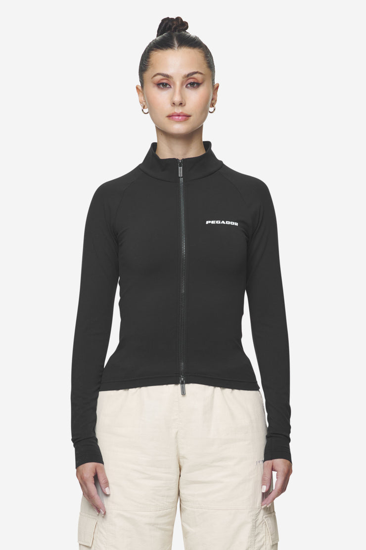 Pegador Maria Zip Longsleeve Black Heißer Verkauf
