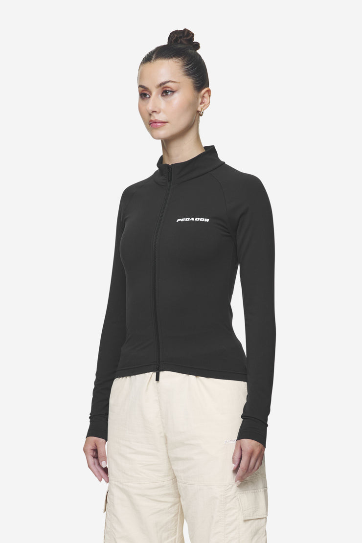 Pegador Maria Zip Longsleeve Black Heißer Verkauf