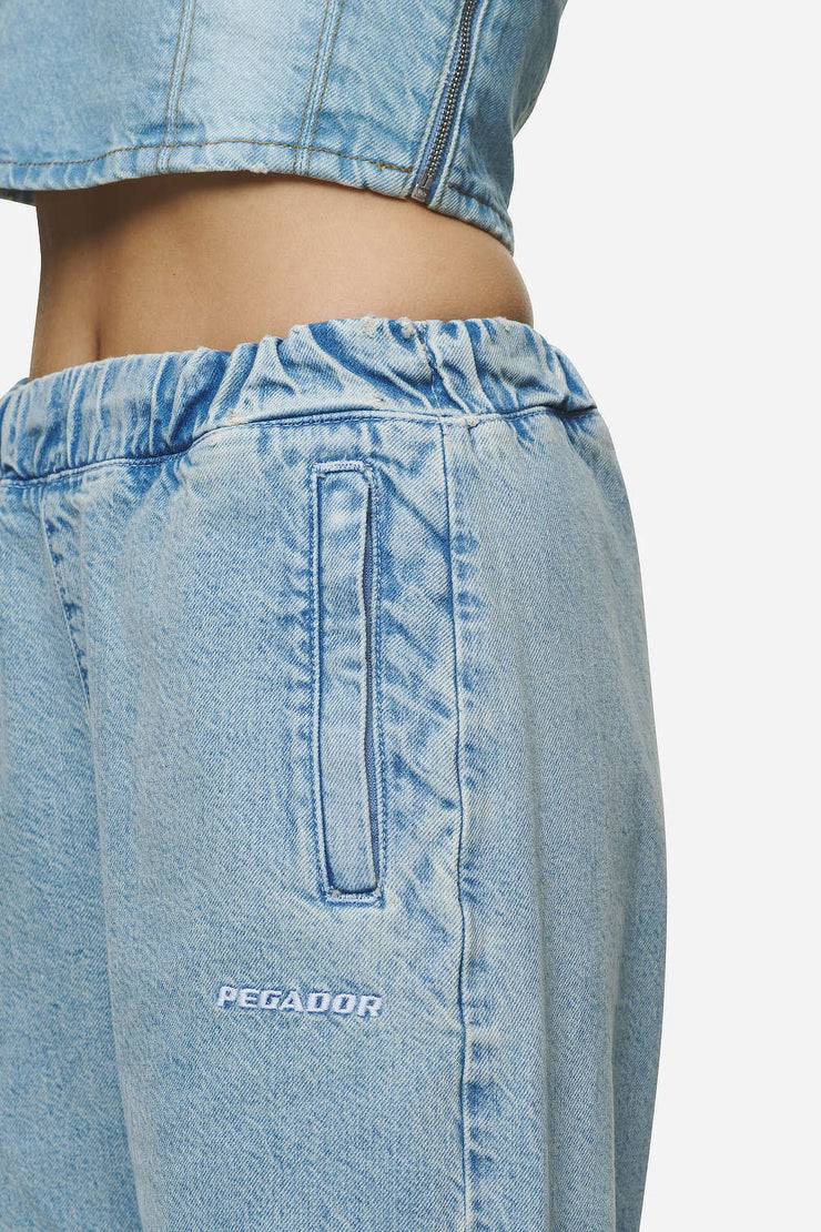 Pegador Soria Loose Fit Jeans Washed Pale Blue Kostenlose Rückgabe