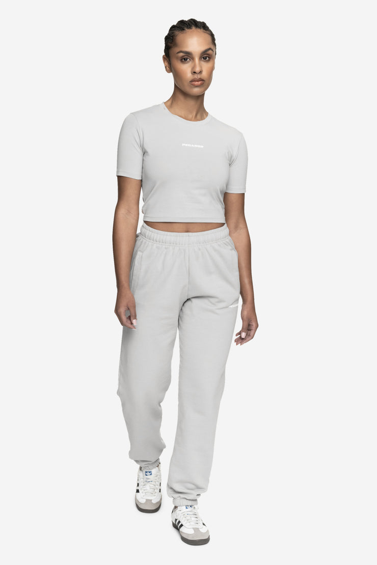Pegador Ines Cropped Baby Tee Washed Sky Grey White Gum Letzte 2 Tage