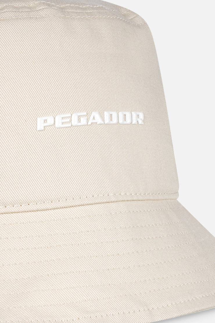 Pegador Logo Bucket Hat Desert Sand White Letzter Tag