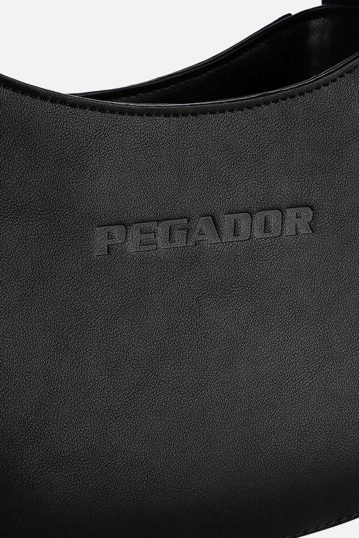 Pegador Mona Logo Faux Leather Handbag Black Zeitbegrenzte Promotion