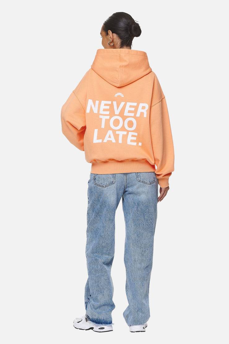 Pegador Airville Oversized Zip Hoodie Washed Apricot Clearance-Verkauf