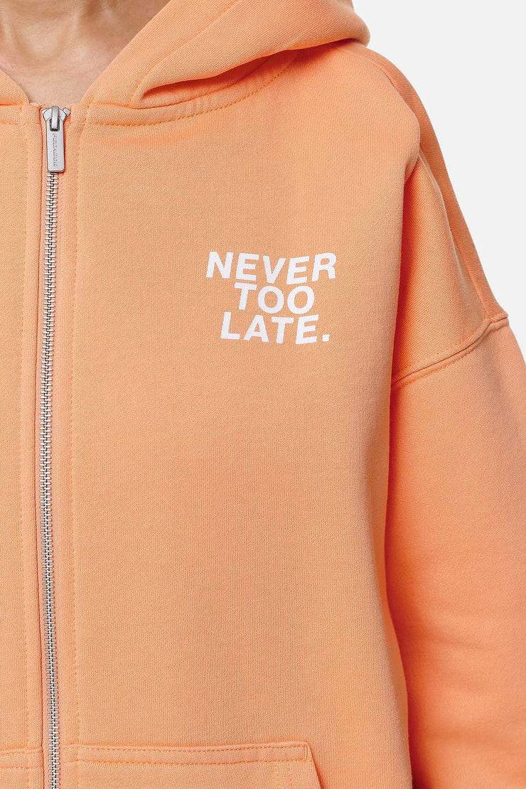 Pegador Airville Oversized Zip Hoodie Washed Apricot Clearance-Verkauf