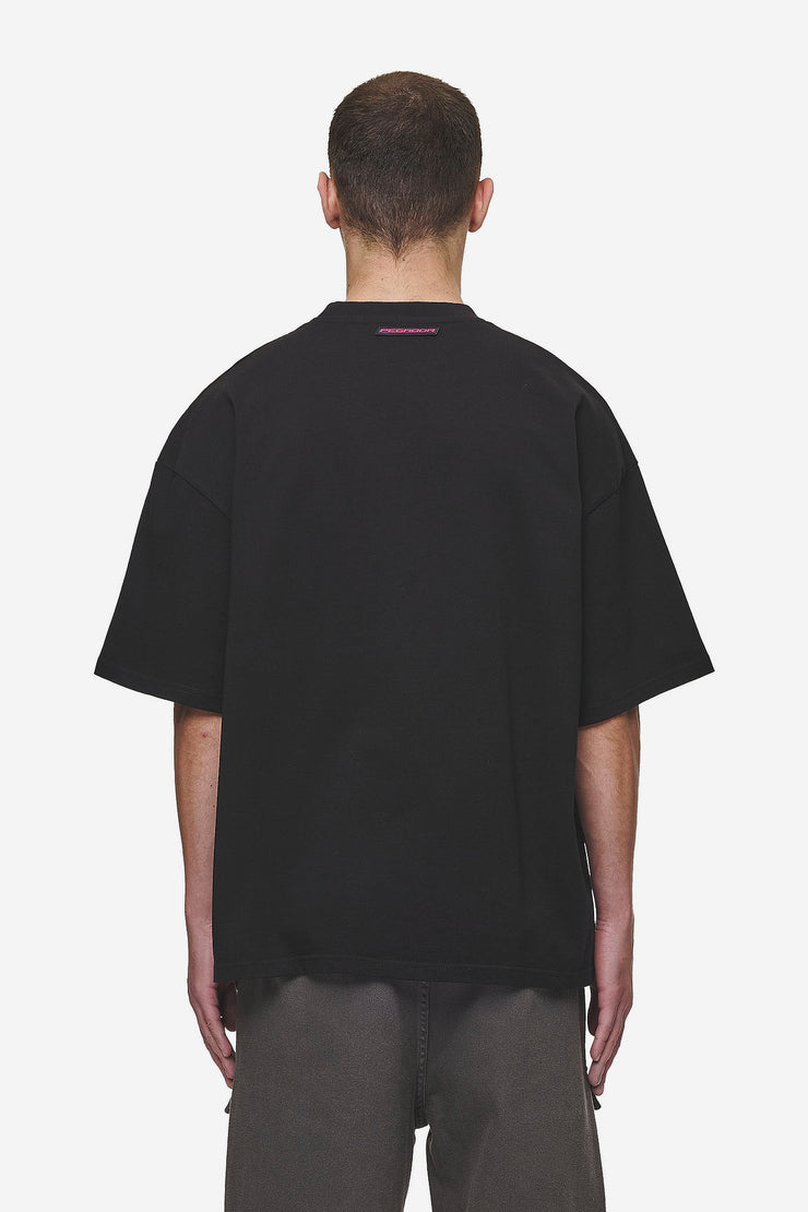 Pegador Carver Boxy Tee Washed Black Im Verkauf