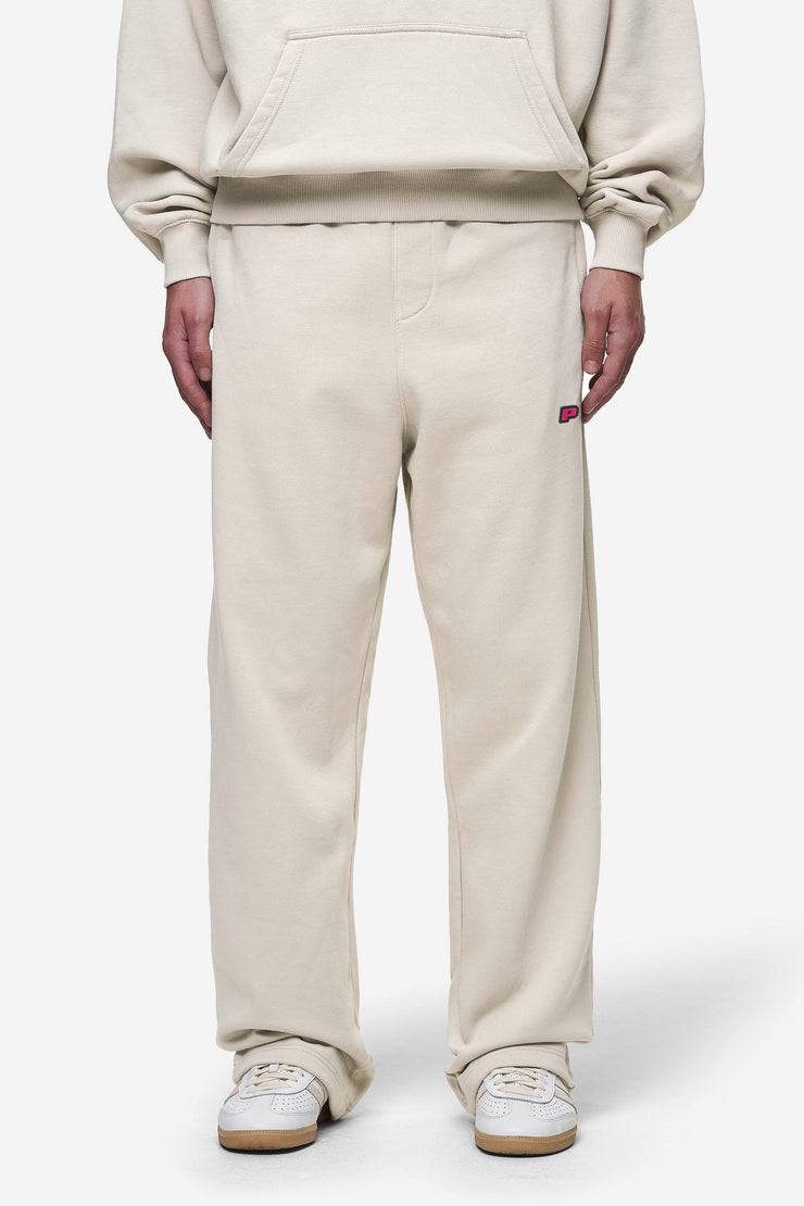 Pegador Leono Loose Sweat Pants Washed Light Beige Virtual Pink Gum Rabatte dieses Monats