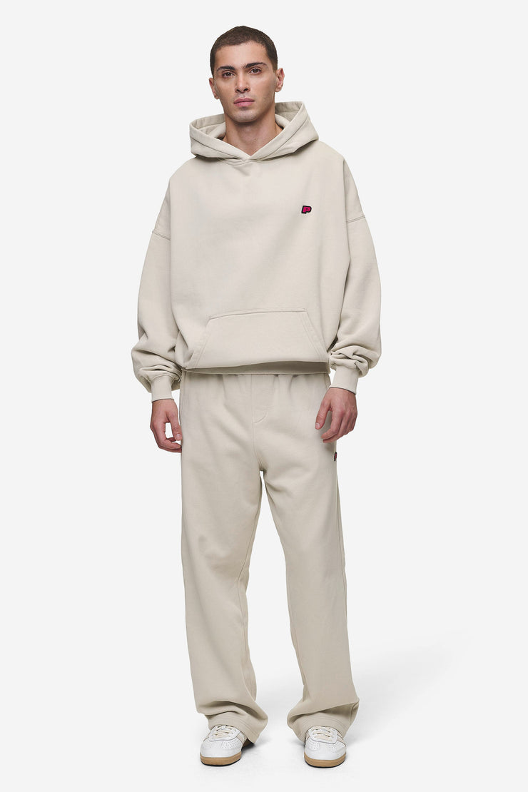 Pegador Leono Loose Sweat Pants Washed Light Beige Virtual Pink Gum Rabatte dieses Monats