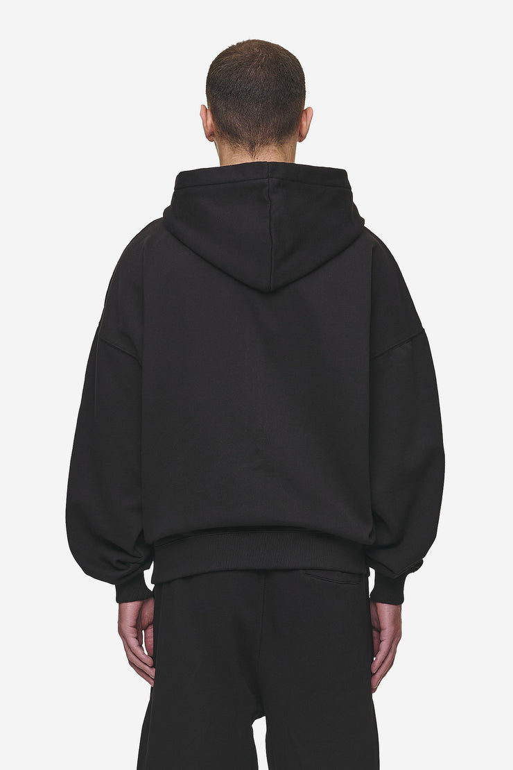 Pegador Leono Boxy Sweat Jacket Washed Black Virtual Pink Gum 2025
