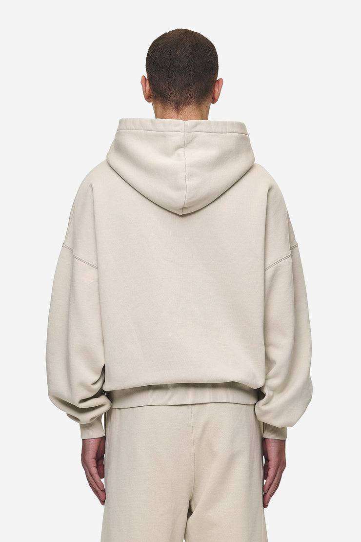 Pegador Leono Boxy Hoodie Washed Light Beige Virtual Pink Gum Online